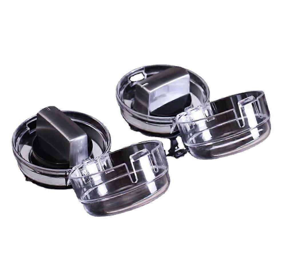 Button Cover, Button Cover Protectors 6 pcs Transparent 6*4cm