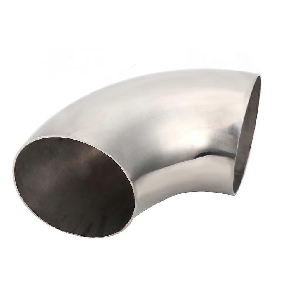 Ultra Tight Radius Mandrel Bend Stainless Steel Exhaust Pipe OD 3.5in E2U411
