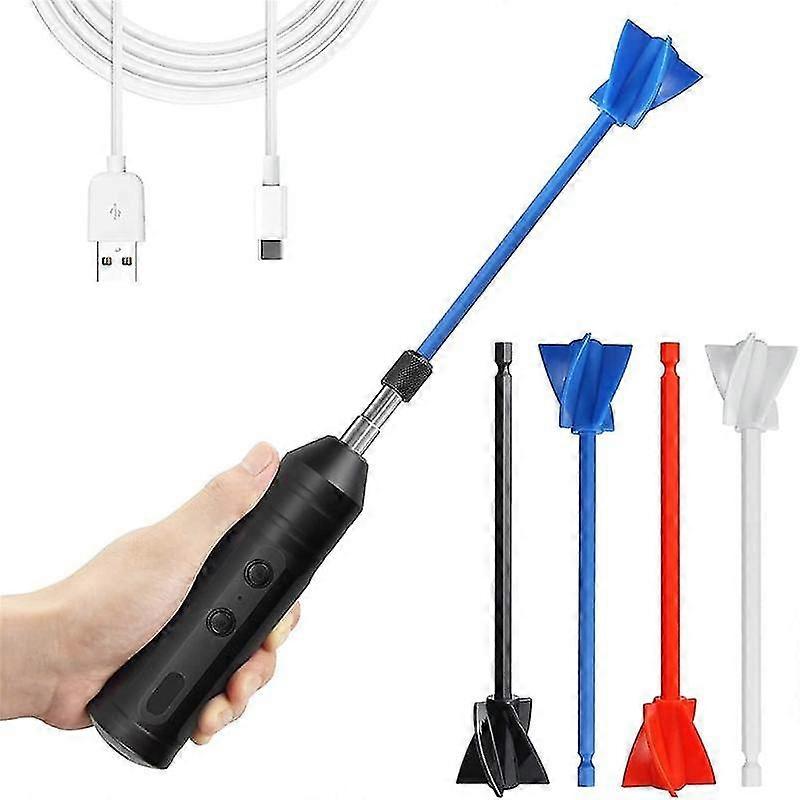 Epoxy Mixer, Handheld Resin Mixing Tools With 4pcs Paddles