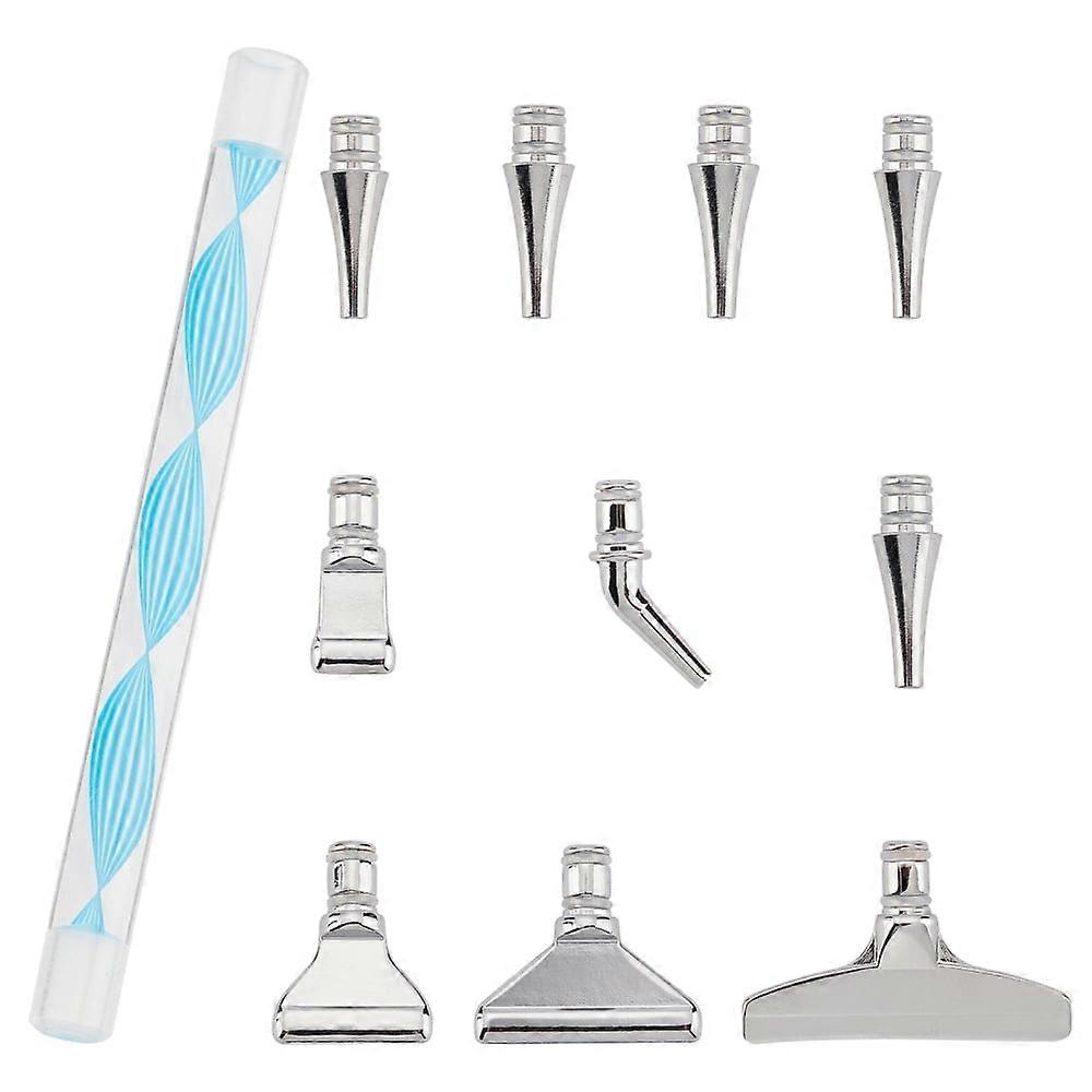 1 Set Diamond Painting Pen Set Single Placer Diamond Painting Pen Tips 6 Styles Multi Placer Tips