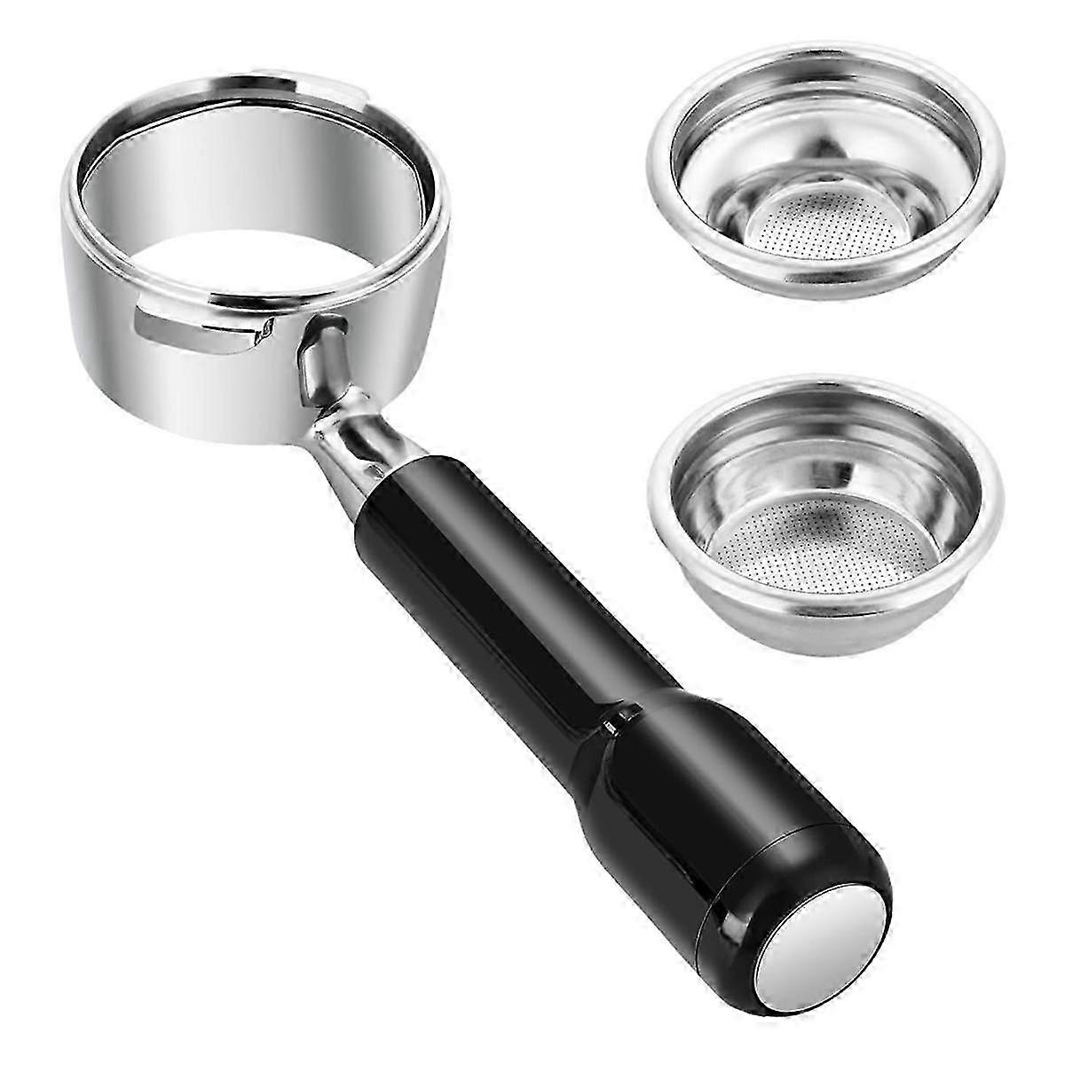 58mm Bottomless Portafilter with 2 Filter Baskets for /BEZZERA for Classic Pro Bottomless Portafilt