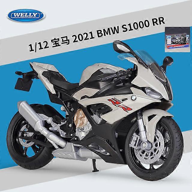 1:12 S1000RR סגסוגת ספורט אופנוע דגם Diecast מתכת צעצוע מרוצי רחוב אופנוע אוסף דגמים מתנות לילדים
