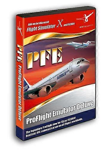 PFE Proflight Emulator Deluxe Add-On for Microsoft Flight Simulator X2004 (PC) - New & Sealed