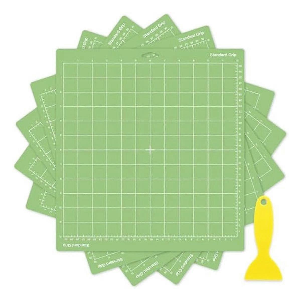 Tapis de découpe standard vert 12 x 12 pouces, 5 pièces