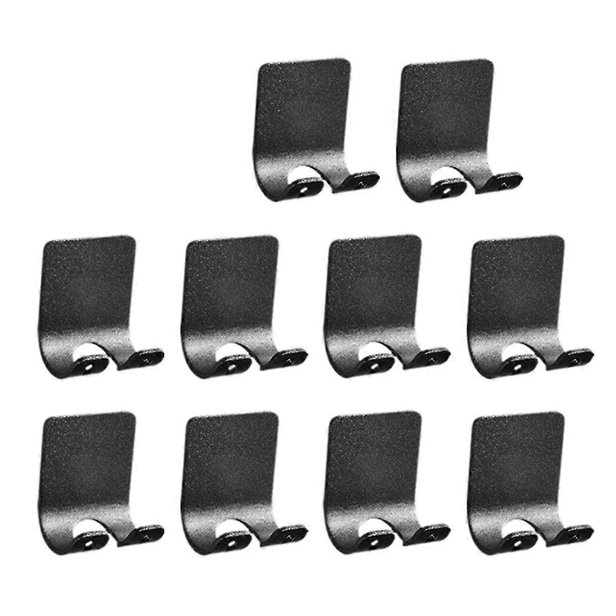 10pcs Bathroom Punch Free Razor Holder Storage Hook Wall Shaver