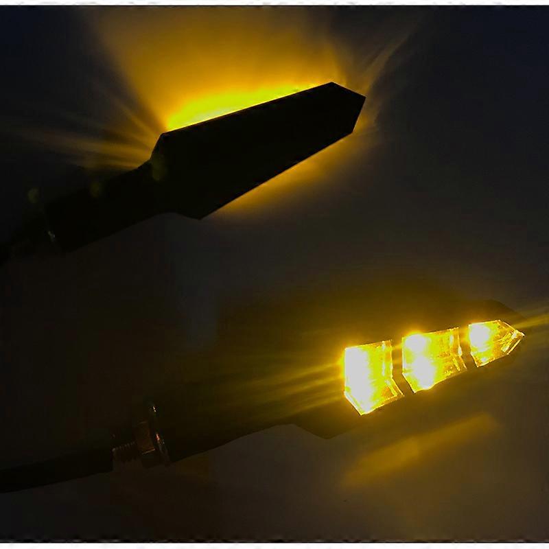 Electric Motorcycle Turn Signal Horizon LED Moped Lighting Modified 12V Motorcycle Turning Light Bulb