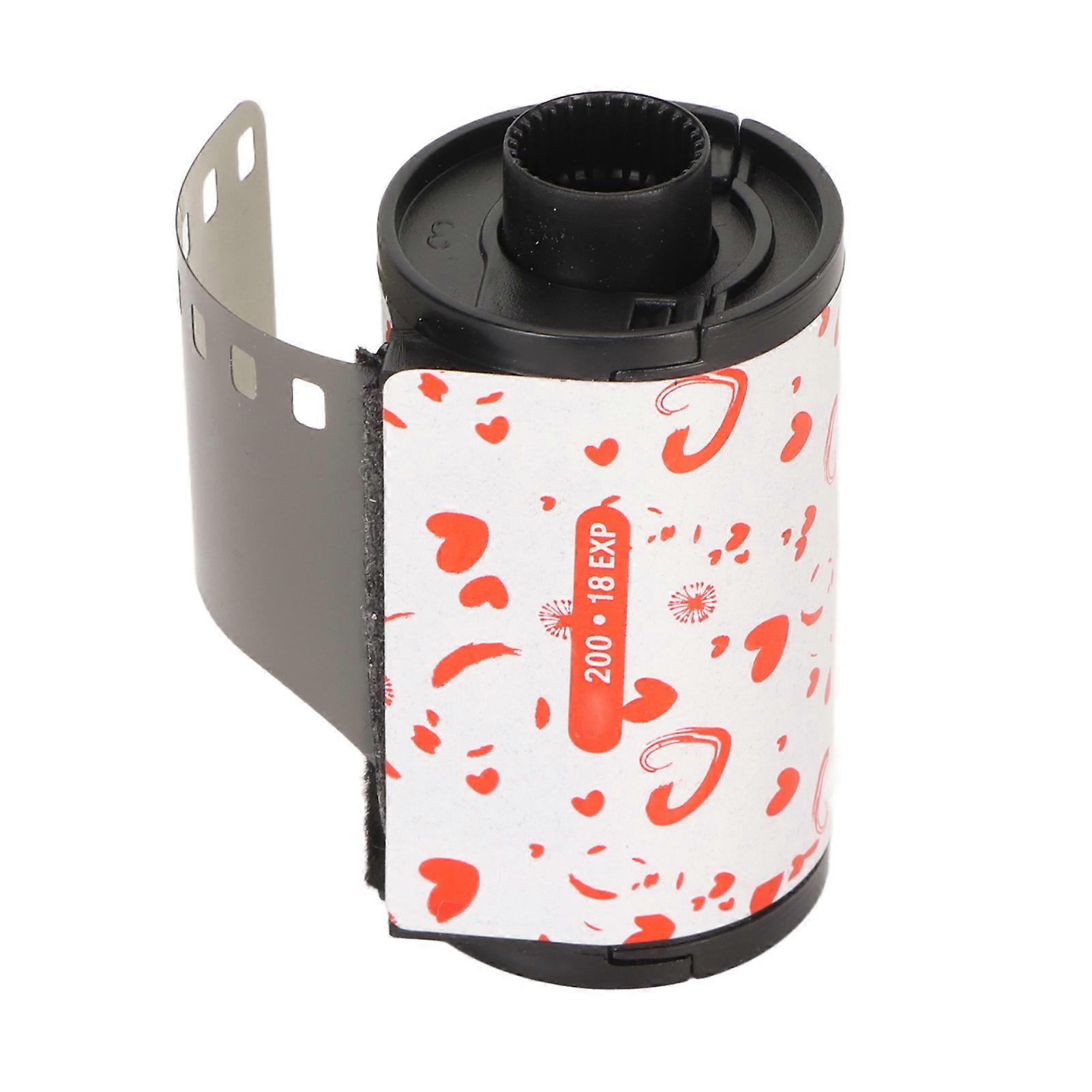 فيلم طباعة احترافي باللونين الأبيض والأسود، 18 تعرضًا، حساسية ضوء 200 درجة، 35 مم، فيلم سلبي باللونين الأبيض والأسود للكاميرا 135