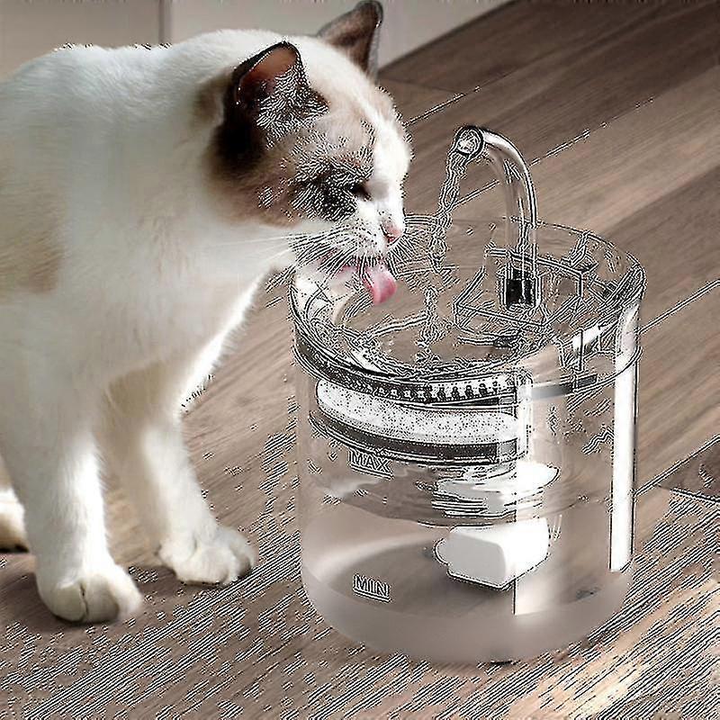Automatic Cat Drinking Fountain 2l Puppy Cat Drinking Fountain