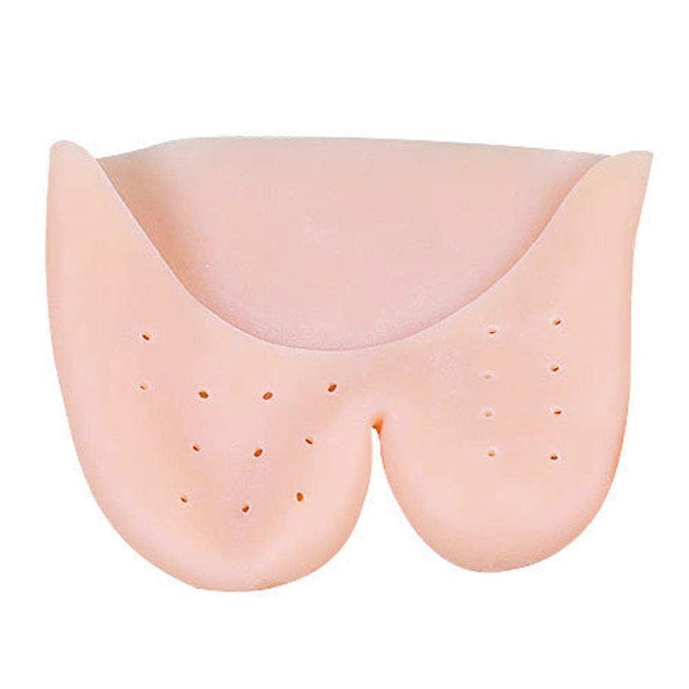 W-Type Soft Toe Protector with Hole Soft Thicken Anti-Pain Pads for Women Female