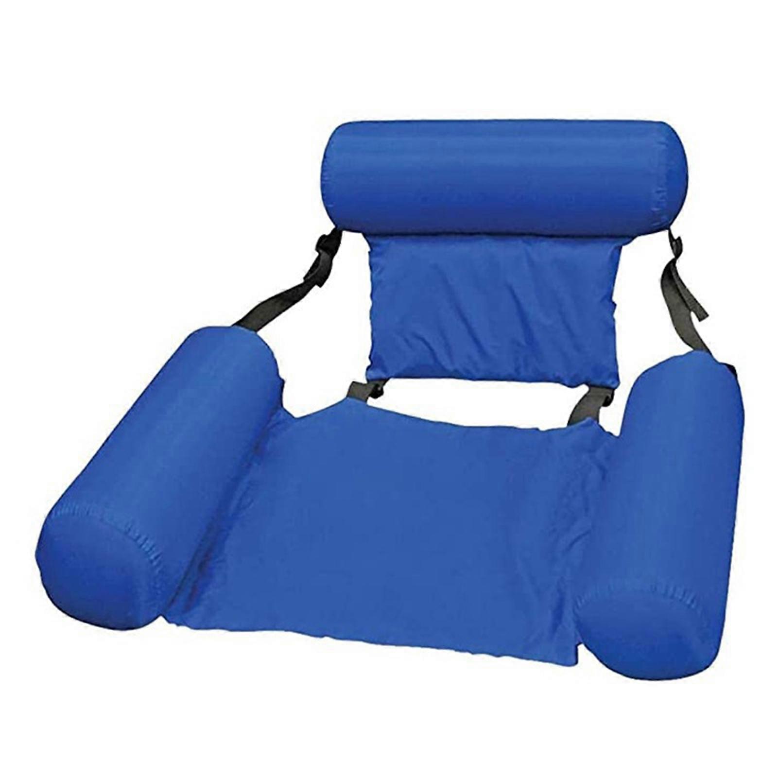 Inflation Swimming Chair Sofa Floatable Multipurpose Water Hammock Backrest for Outdoor Pool