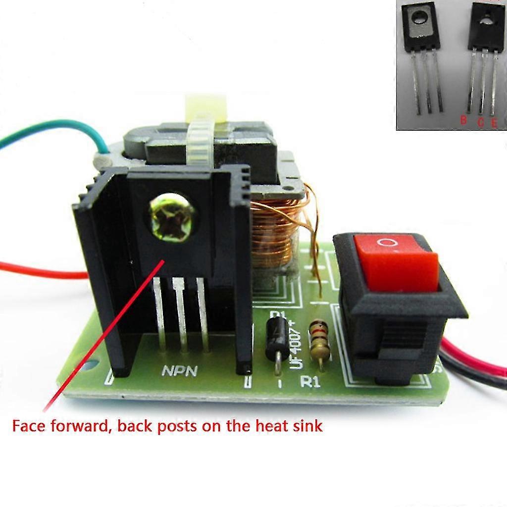 15kv High Frequency Dc High Voltage Arc Ignition Generator Inverter Boost Transformer 3.7v Diy Kit