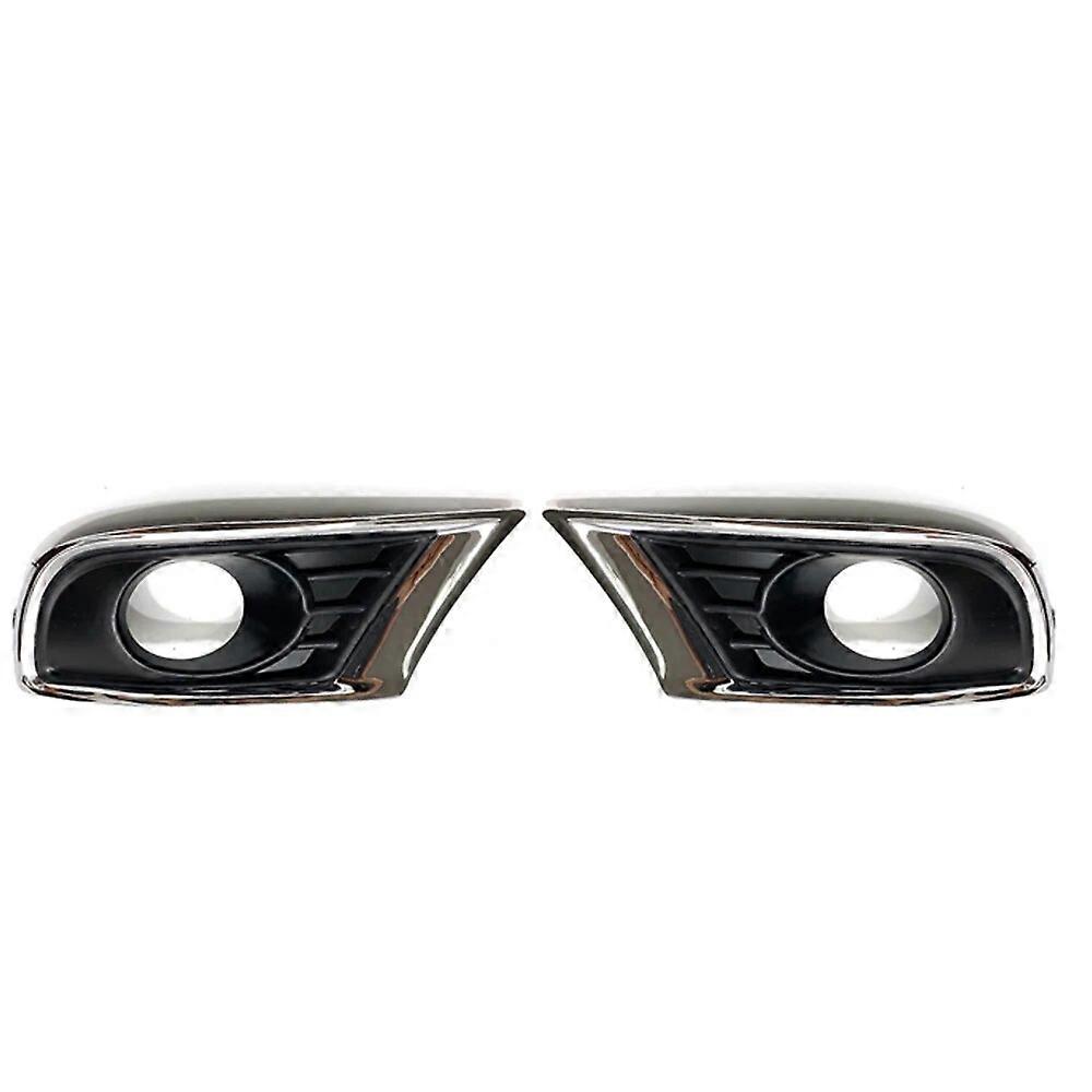 Left Right Front Bumper Fog Light Cover Fog Lamp Hood Chroming Fog Lamp Shell For TOYOTA CAMRY AURION 2009 2010 2011