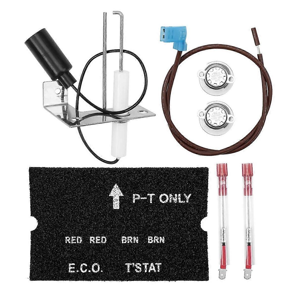RV Water Heater Thermal Cutoff with Water Heater Igniter and ECO Thermostat Assembly Kit, for 91447