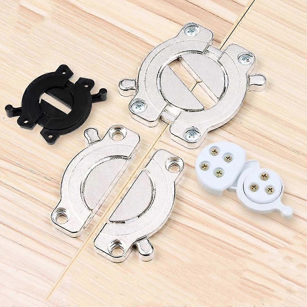 Furniture Hinges Fixing Fitting Abs Table Top Connector Latch Bracket Conference Desktop Combination Fastener Hardware