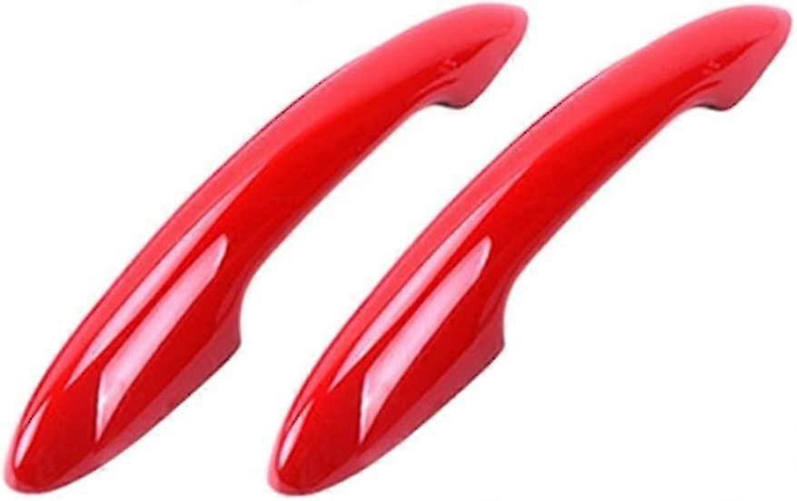 2x Car Exterior Door Outside Door For For R56, R57, R58, R59 R60, Red