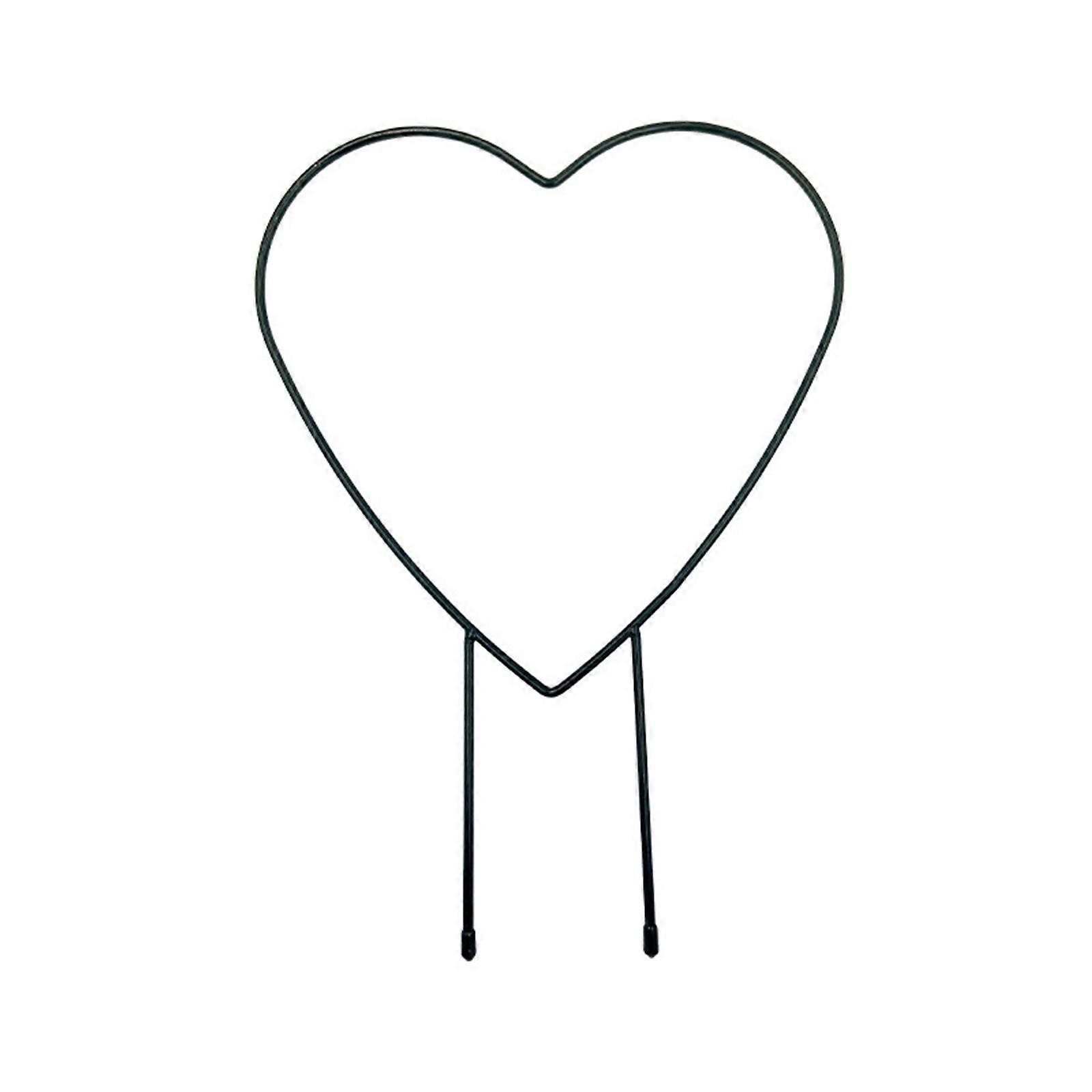 Metallväxt Trellis Support Wire Dekorativa växter Klätterhållare Rack för krukväxter Blommor inomhus