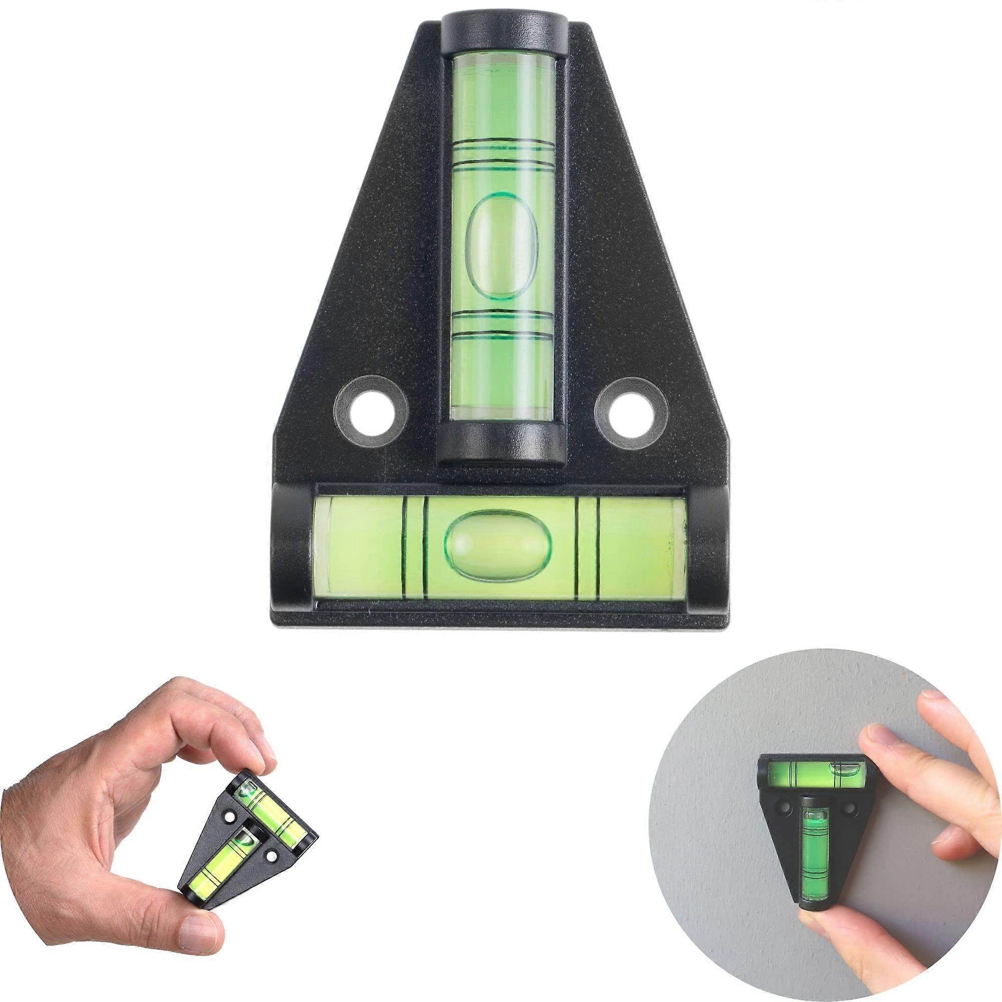 T Shape Magnetic Level, Small Portable RV Level With Magnet, Pickup Truck Level, Caravan Level Ramp, Car Camping Accessories, Spirit Level