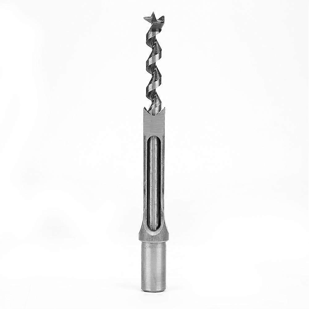 Carbon Steel SquaRe hole Saw Auger Drill Bit Mortising Chisel Woodworking Tool (1/2)