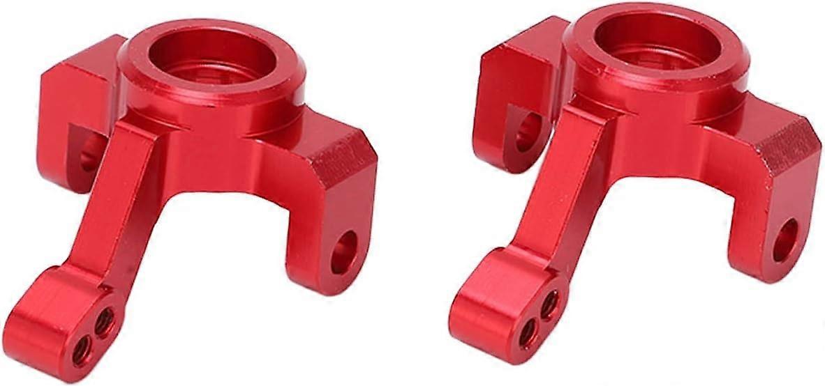 RC Steering Cup Steering Arm Hub Carrier Excellent Performance Easy Assembly Light Weight for Fo LaTrax Teton 76054-1 118 RC Car(red)