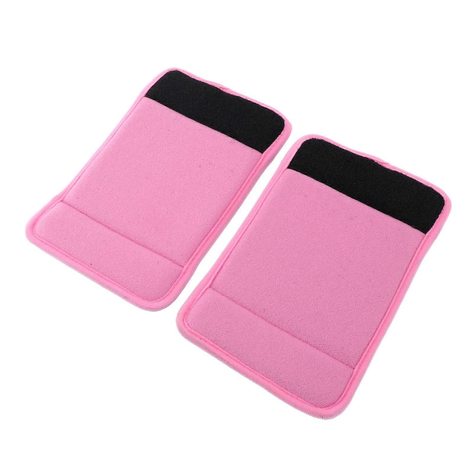 2pcs Walker Handle Pads Anti Slip Comfort Cushion Wheelchair Armrest Covers for Wheelchair Walker Crutch Accessories Pink