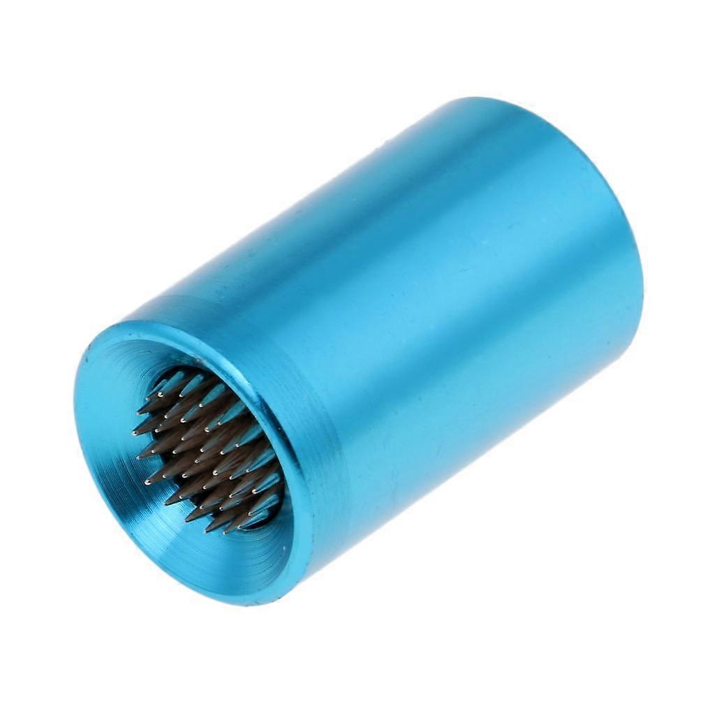 2-in-1 Billard Pool Queue Tip Reparaturwerkzeug Shaper Scuffer Tip Zubehör Gold