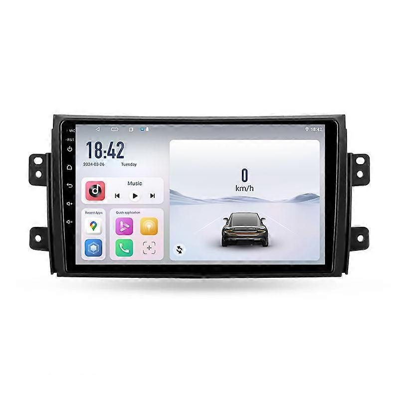 Car Radio Multimedia For Suzuki SX4 1 for Fiat Sedici 189 2005-2014 Video Player Navigation GPS