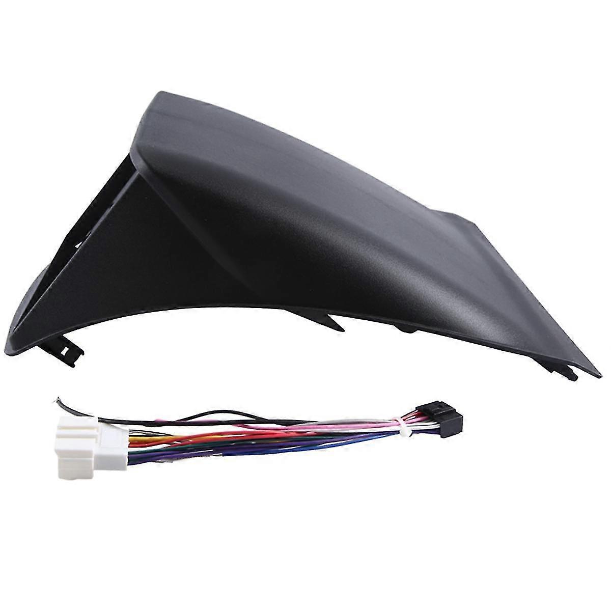 Rádio de carro de 9 polegadas compatível com Sport L200 Triton 2008-2016 Dash Frame 2 Din Panel DVD