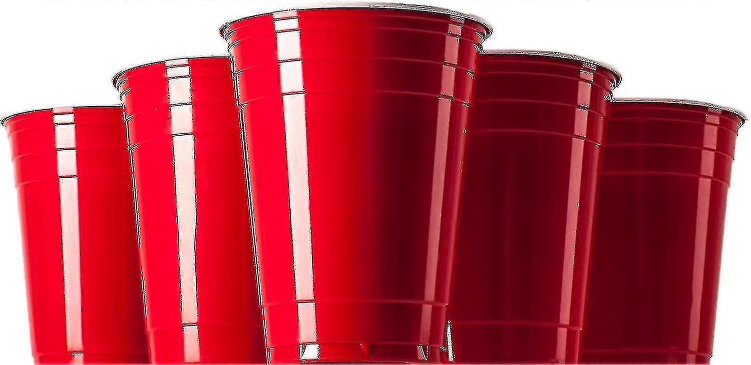Large-scale Reusable Red Cup-50 450 Ml