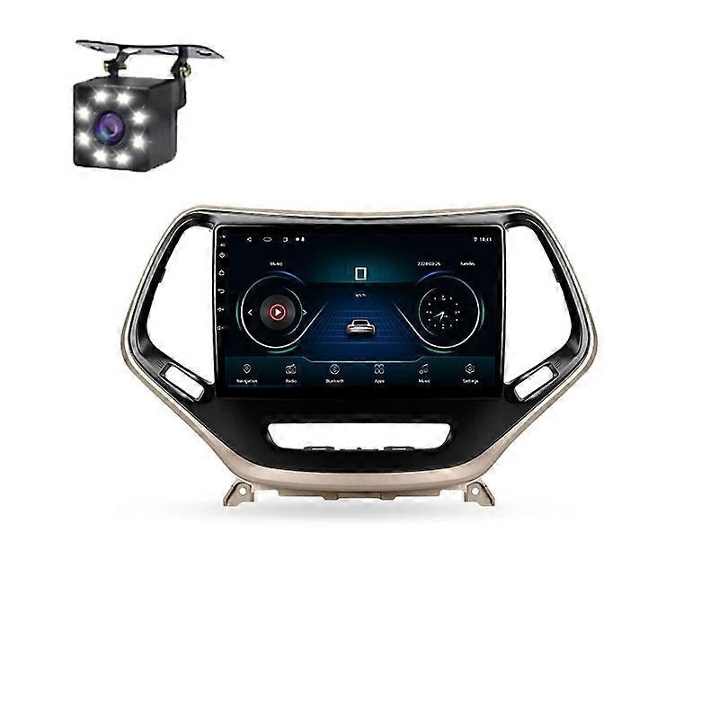 For Jeep Cherokee 5 KL 2014 - 2018 Car Radio Multimedia Video Player Navigation GPS