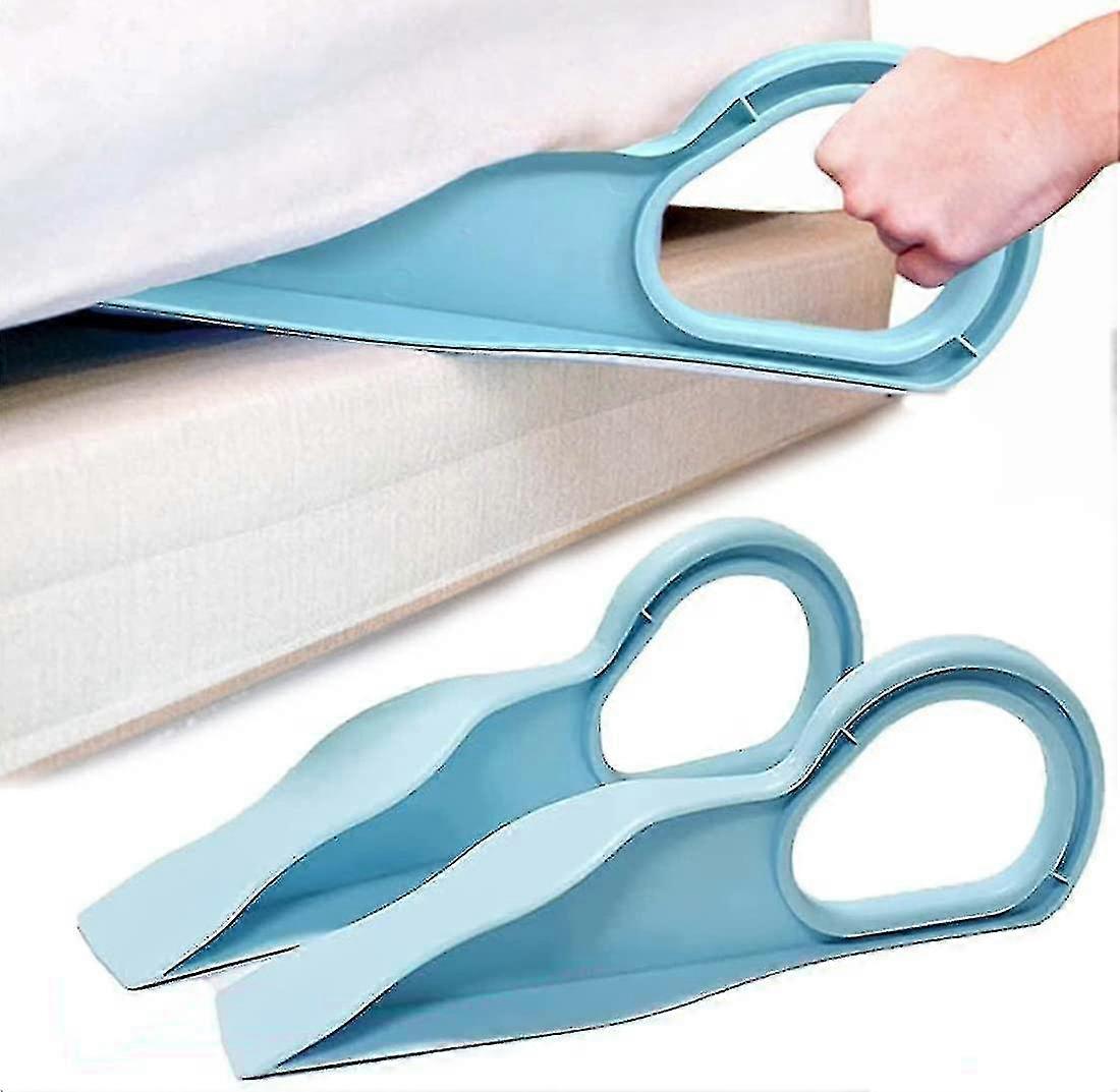 2 Pack Mattress Wedge Elevator, Easy To Use Mattress Lifter, Handy Wedge Mattress, Ergonomic Mattress Wedge Elevator, For Alleviate Back Pain Easy To