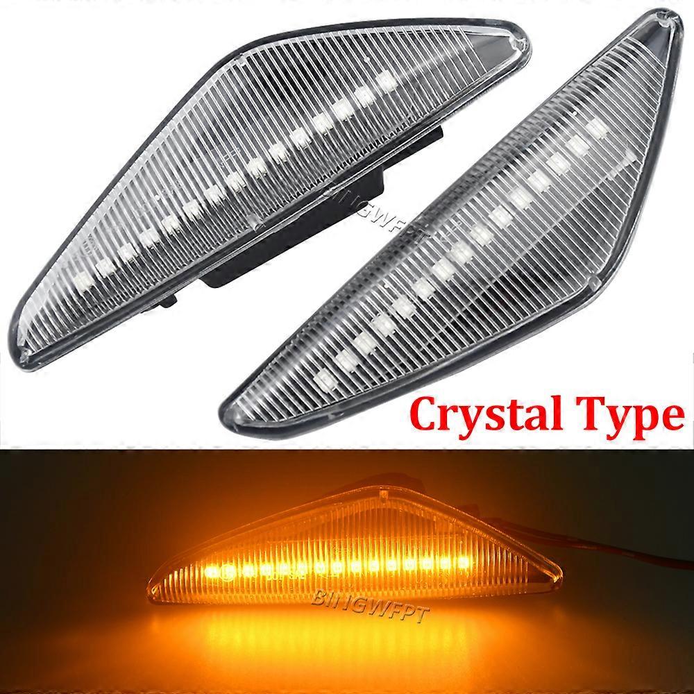 Dynamic Flowing LED Side Marker Turn Signal car light For BMW X5 E70 X6 E71 E72 X3 F25 Sequential Lamp Blinker 2008-2014