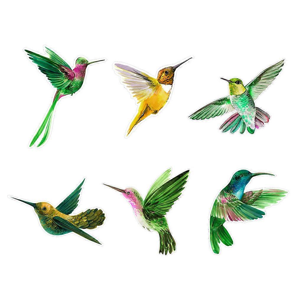 1 Set of Anti-Collision Window Cling Bird Static Cling Window Sticker Anti Collision Bird Strike Window Sticker