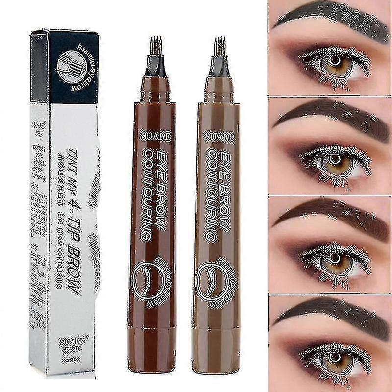 防水ナチュラルアイブロウペンシル眉ペンブラウン/ブラックアイブロウティント眉ペンロングラスティングアイメイクツール