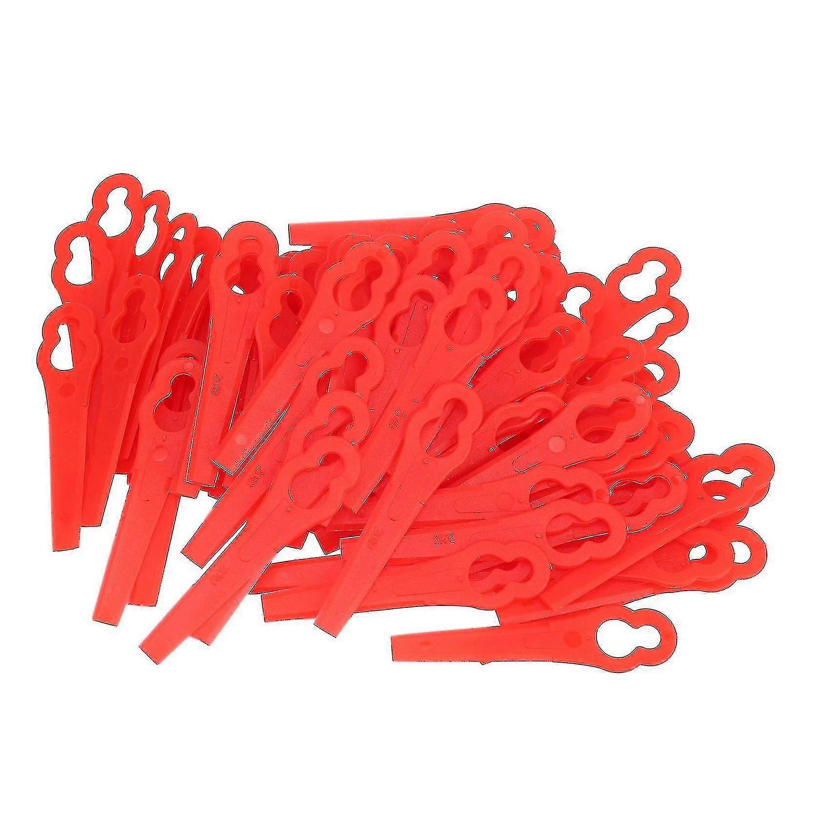 100pcs Plastic Blade 1500mah Cordless Grass Trimmer Garden