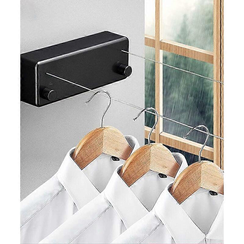 Retractable Clothesline, 4.2m Adjustable Extendable Clothesline