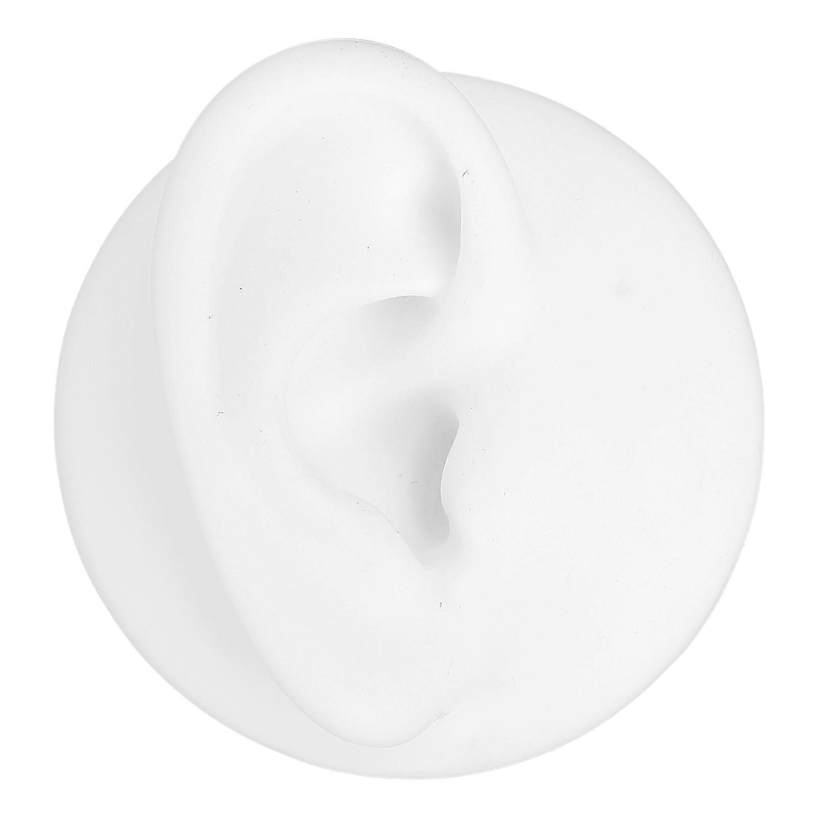 Silicone Ear Model Simulation Multifunctional Left Right Human Ear Model Display Tool