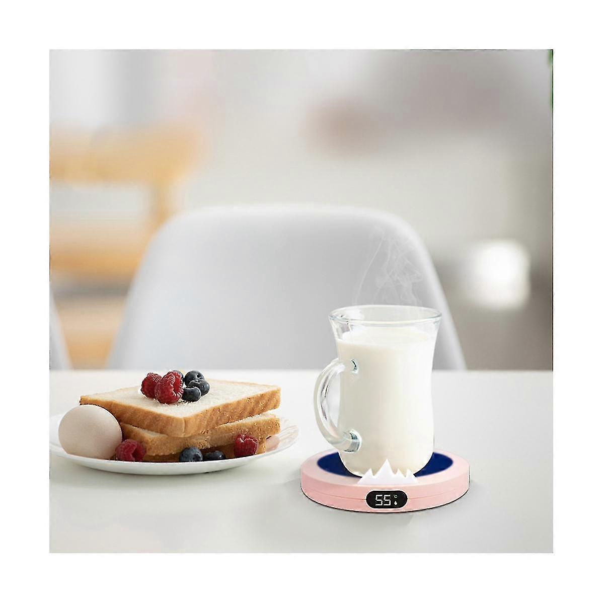 Portable Usb Heating Cup Warm 3-gear Coffee Mug Heating Coaster Smart Thermostatic Hot Pad Milk Tea