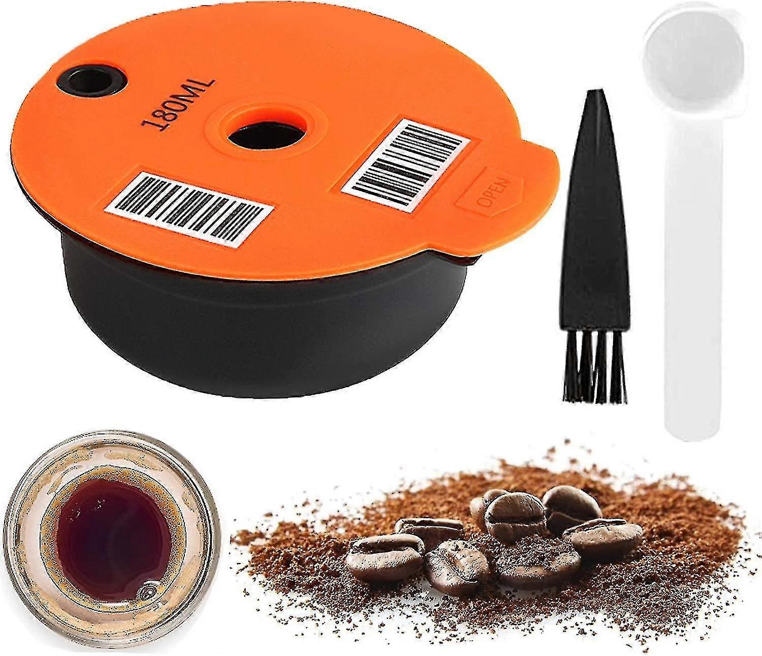 Coffee Pods, Reusable Coffee Filter, Refillable Coffee Capsules For Bosch S Compatible With Tassimo Machines