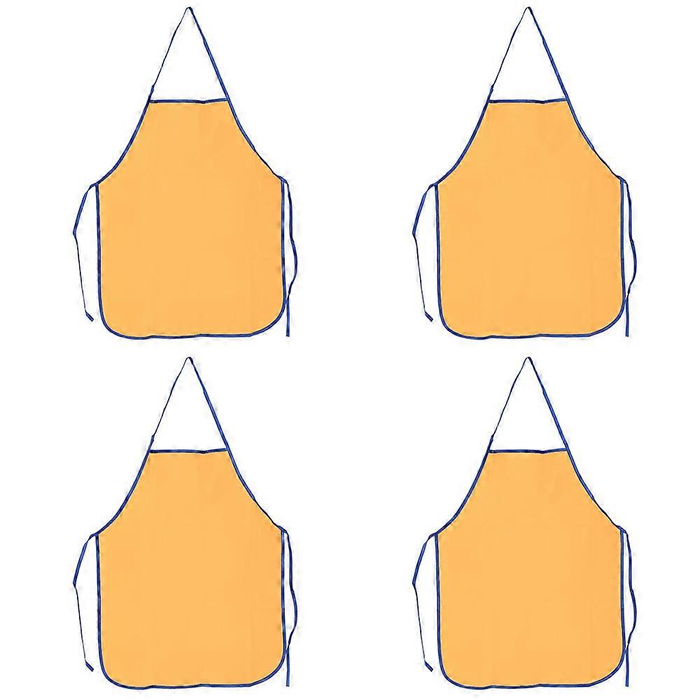 Barn Målning Förkläden Vattentät Barn Förkläden Utan Ficka