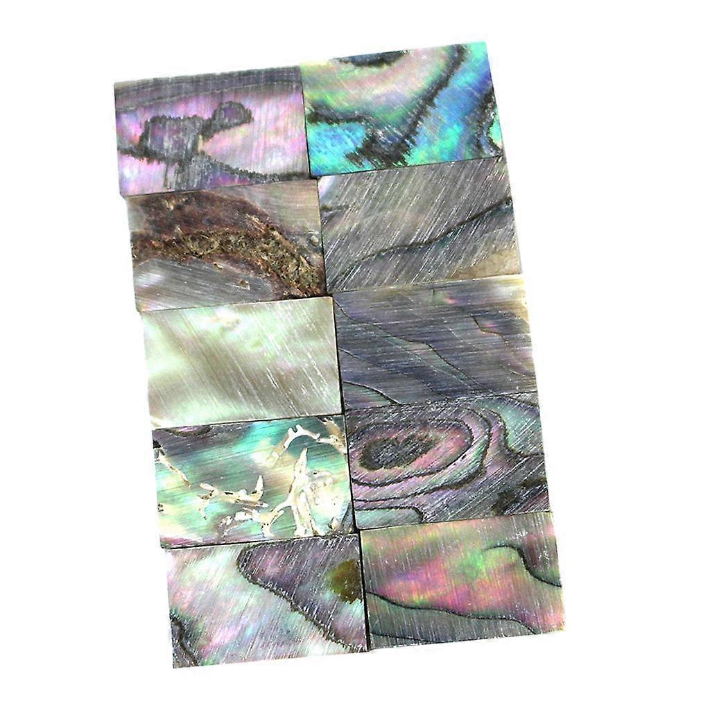 2x 10Pcs DIY Inlay Guitar Fret Fretboard Dots Shell for Banjo Replacements