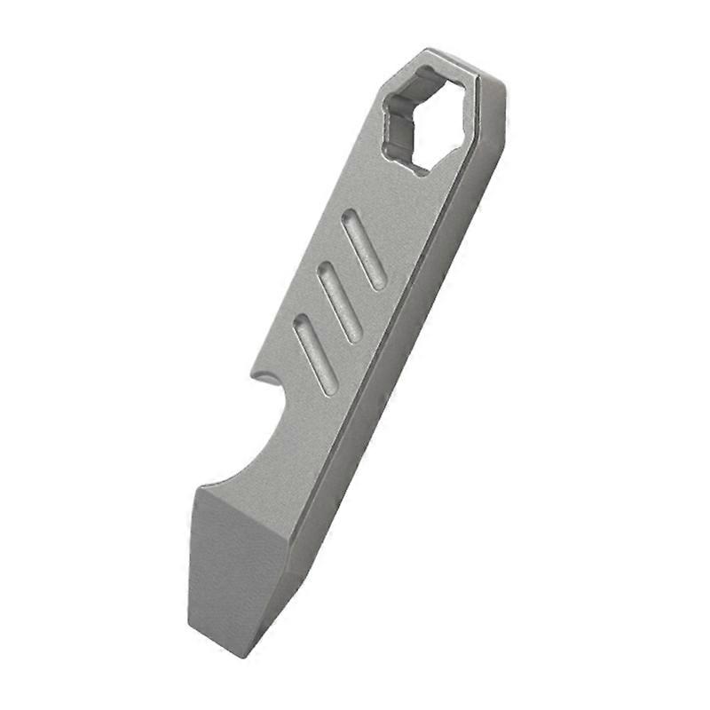 Portable Titanium Alloy Tool Outdoor Emergency Tool for Camping Multifunctional