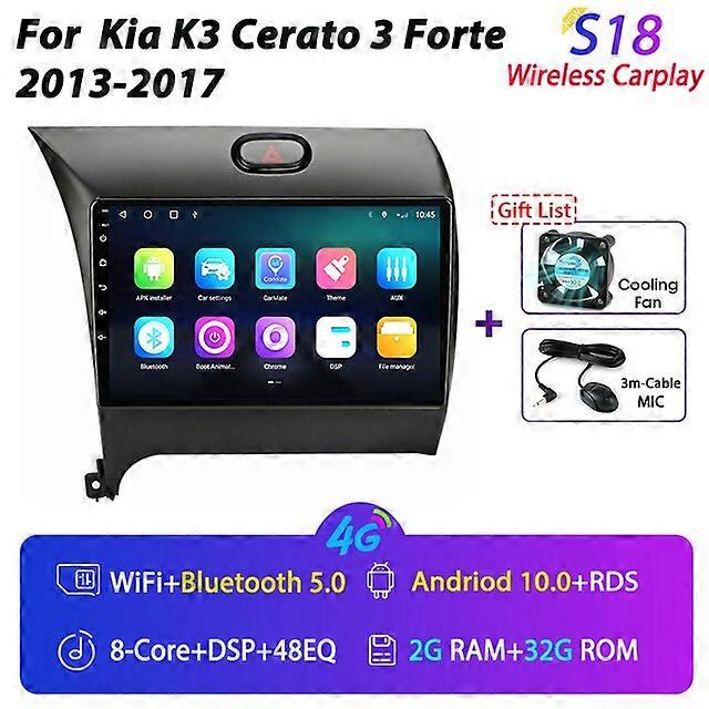 Android Car Radio for Kia K3 Cerato 3 Forte 2013-2017 Multimedia Video Player Navigation 2din Stereo DVD Head Unit Carplay Audio