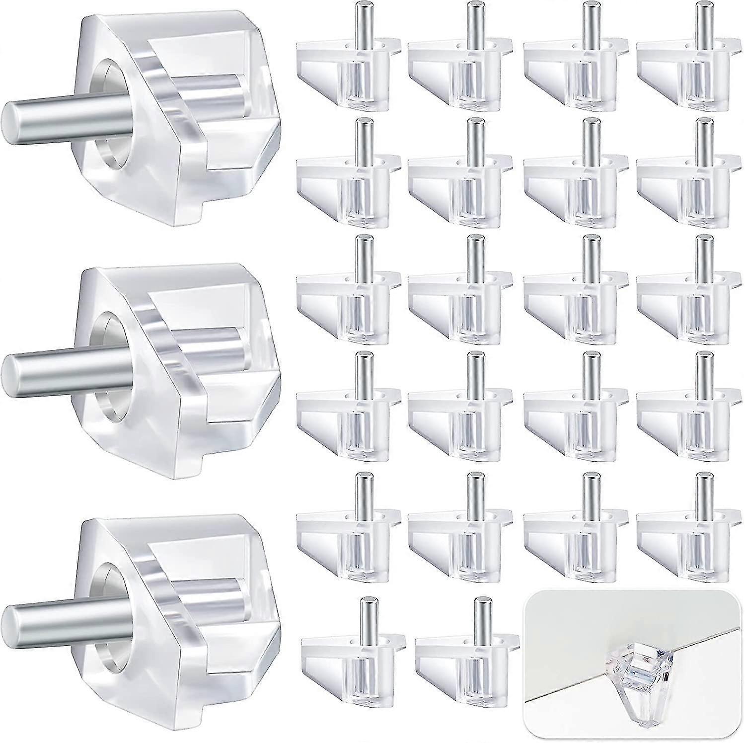 3 Millimeters Or 1/8 Inch Shelf Support Peg Clear Plastic Support Small Cabinet Shelf Pins Replacement Peg Cabinet Shelf Supports Pins Shelf Holder Pi