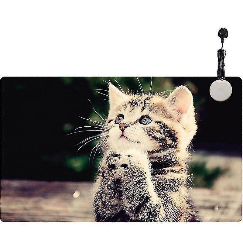 Heating Mouse Pad Large Warm Desk Pad With 3 Heating Levels Large Mouse Pad