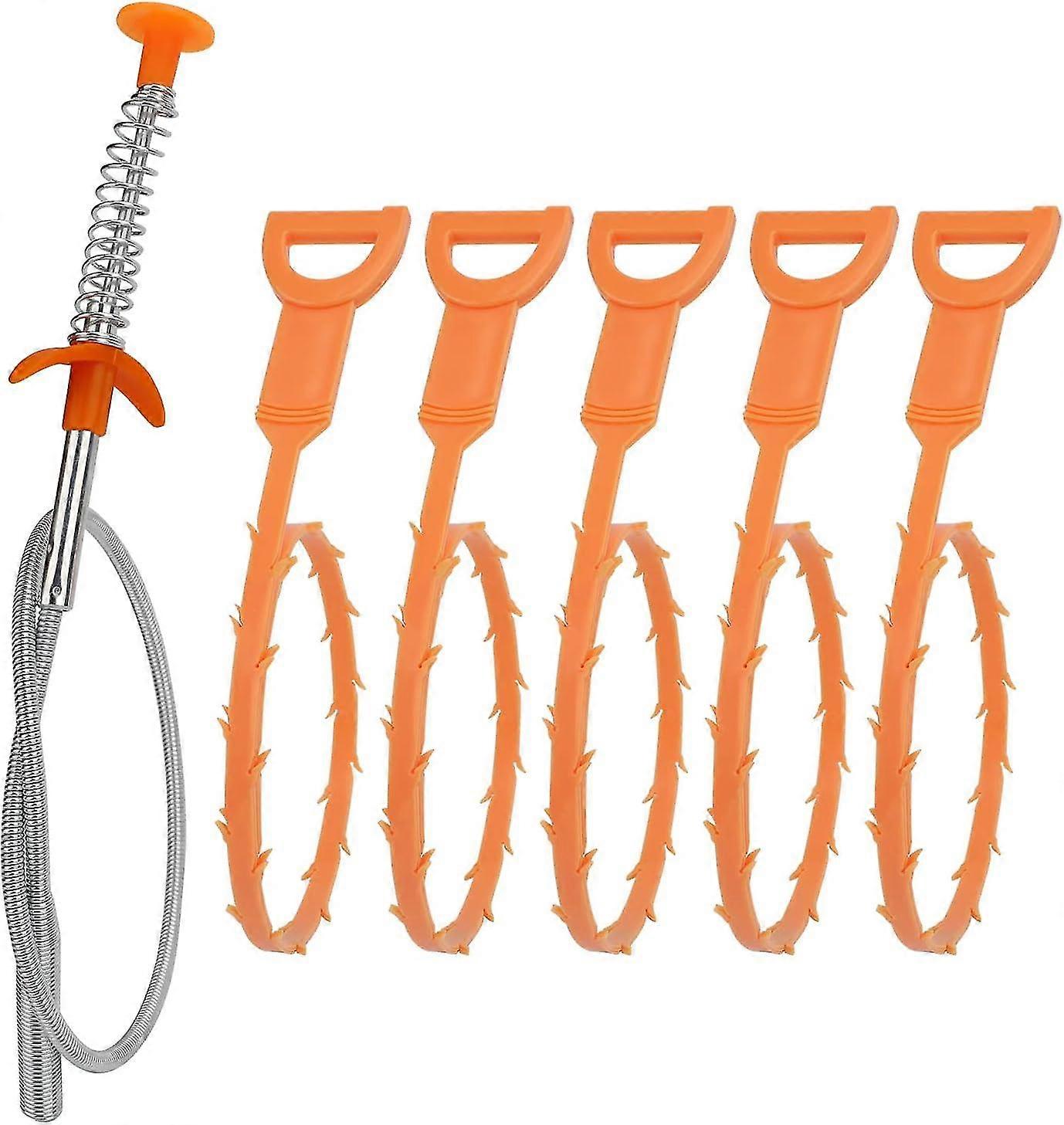 Pcs Spring Drain Unblocking Tool Set - Kitchen Sink Shower Sewer Unblocking Tool