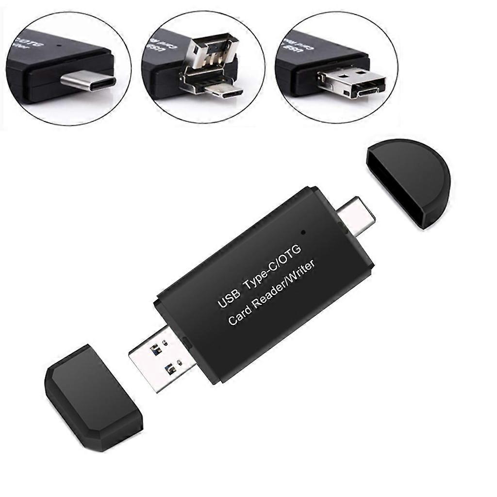 Lightweight Type c/USB/OTG Card Reader Card Reader 5Gbps Data Transmission