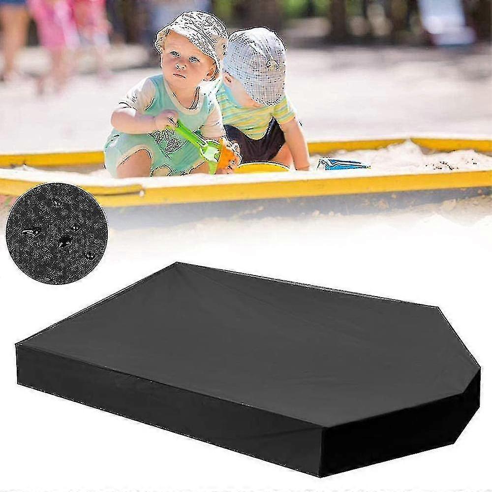 Sandbox Cover Square Waterproof Sand Pit Cover With Drawstring