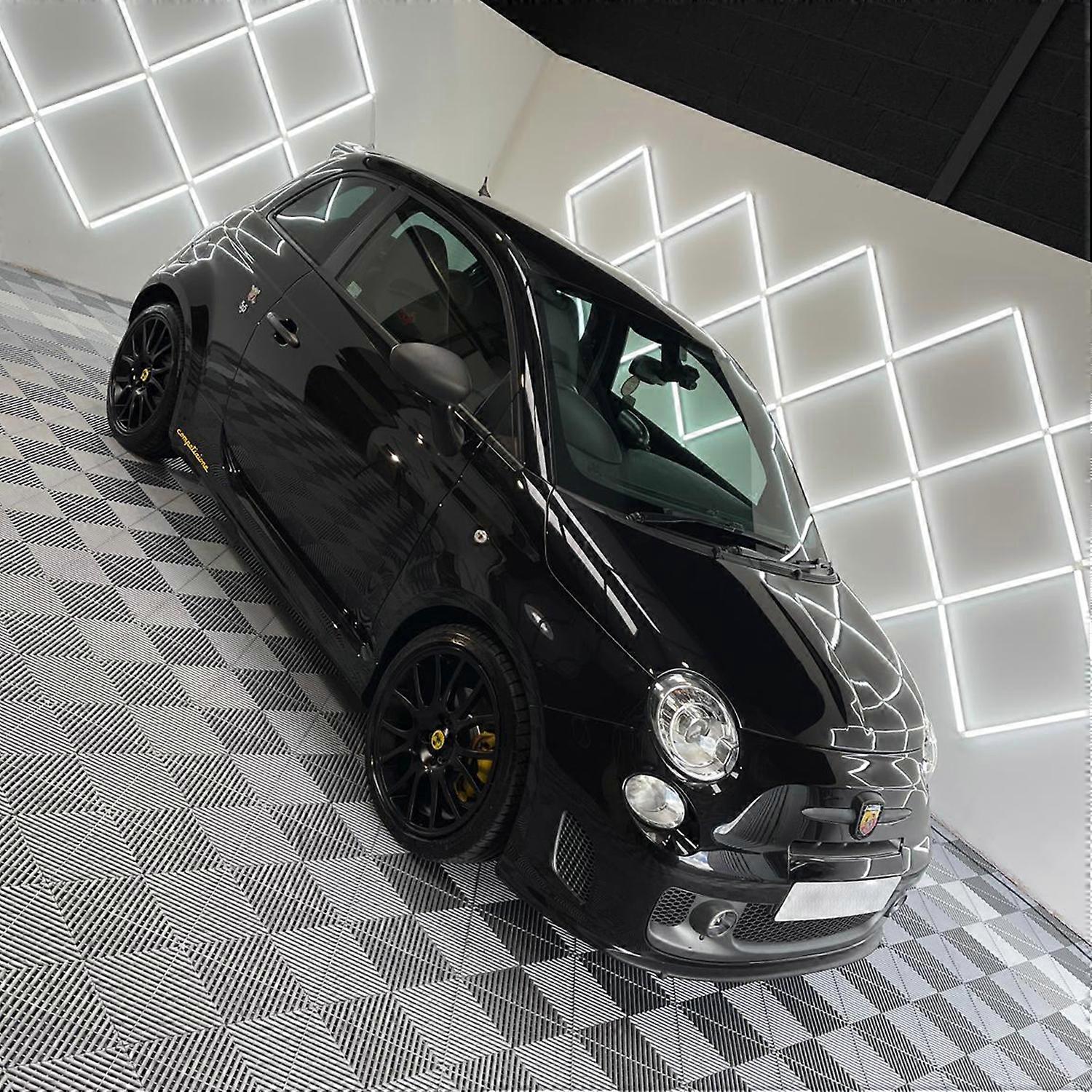 6*9M Random Splicing 6500K LED Hexagona Lights for 4S Workshop Garage Wall Customized