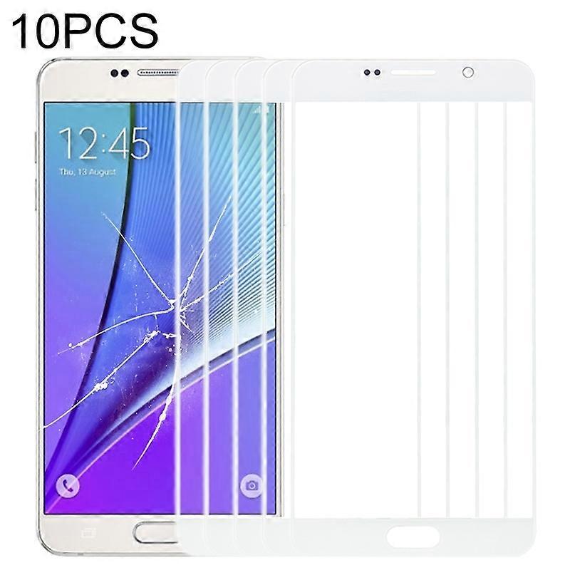 10 PCS Front Screen Outer Glass Lens for Galaxy Note 5