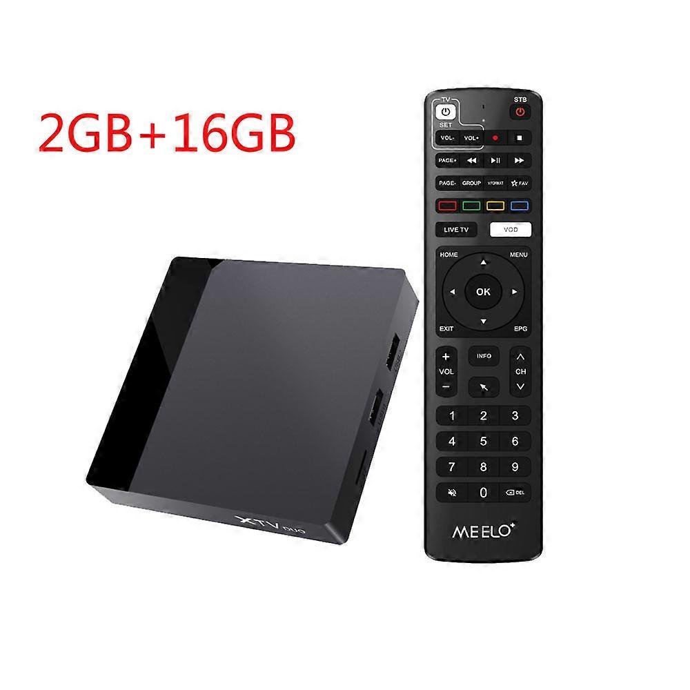 Smart Decoder XTV DUO 4K Ultra HD 100M LAN 2.4 & 5GHz Dual WiFi Ethernet Set Top Box Bluetooth AV1 HDR TV BOX XTV DUO